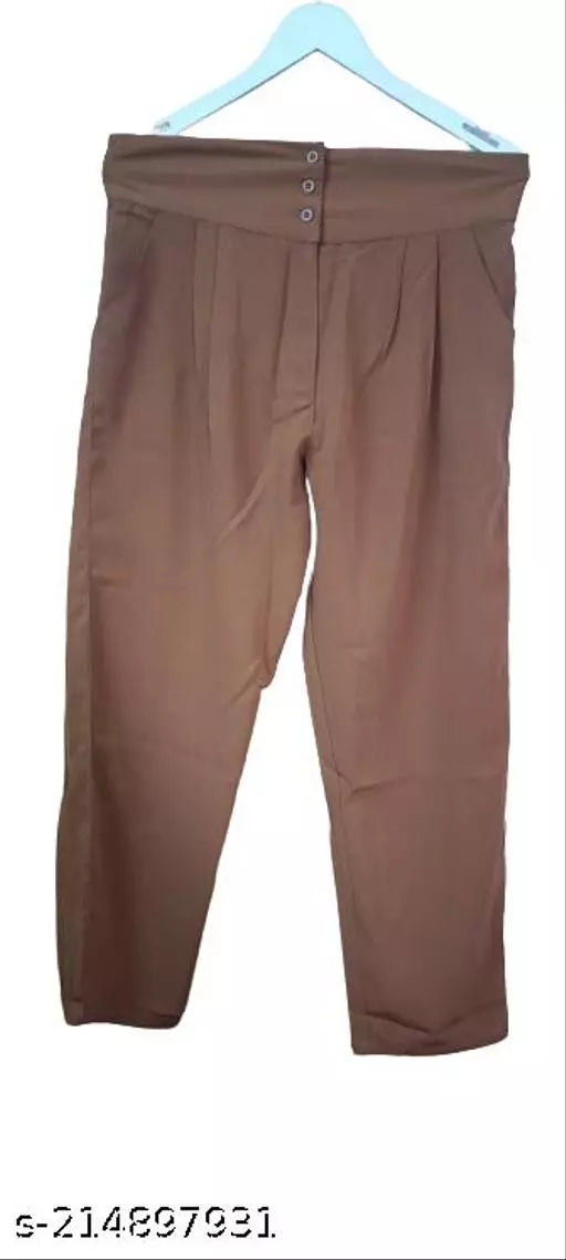 Comfy Graceful Women Women Trousers