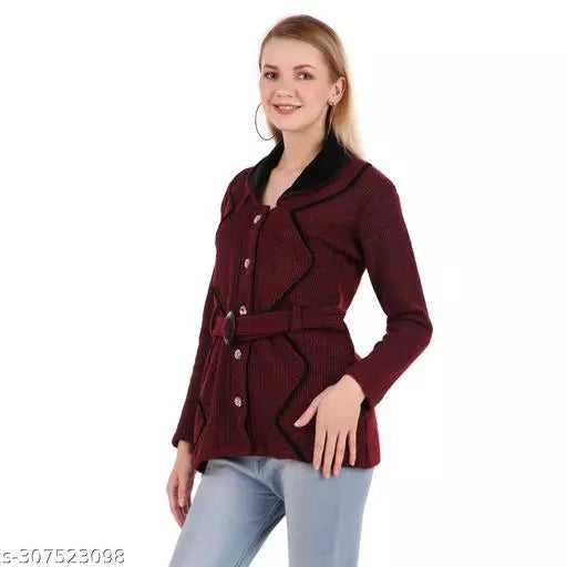 Barfi style maroon