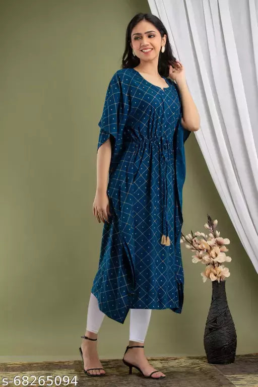 Mialo kaftan kurti for women.