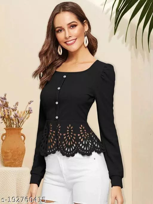Dhunki Beautiful Lacer Cutting Top