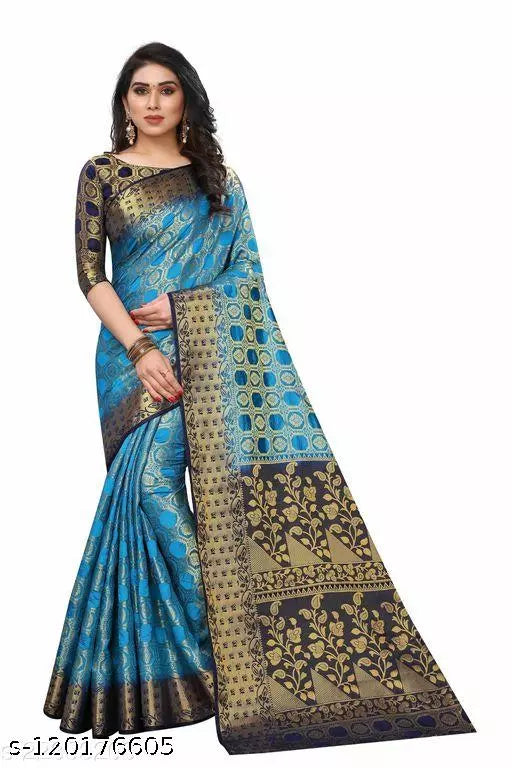 Morpinch Banarasi Silk Saree