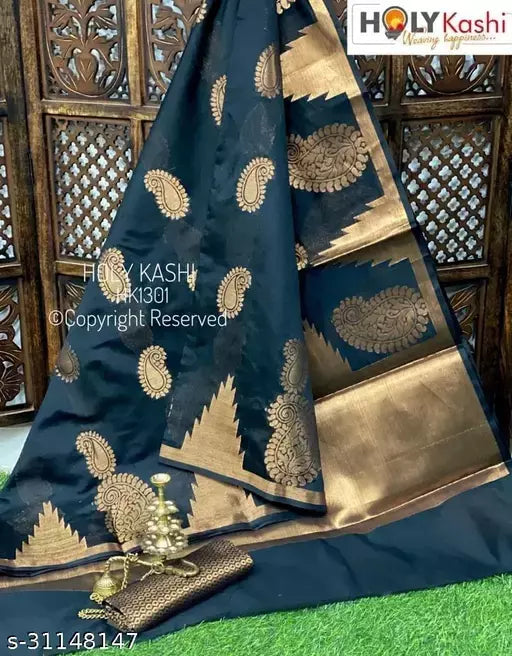 BANARASI CARRY TEMPLE SAREE
