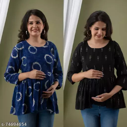 Pretty Graceful Women Maternity Tunics