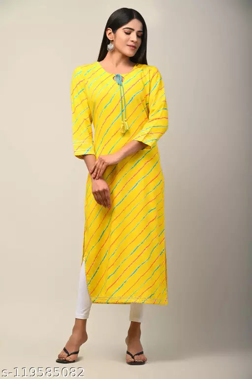 Swasti Women Printed Straight Kurta