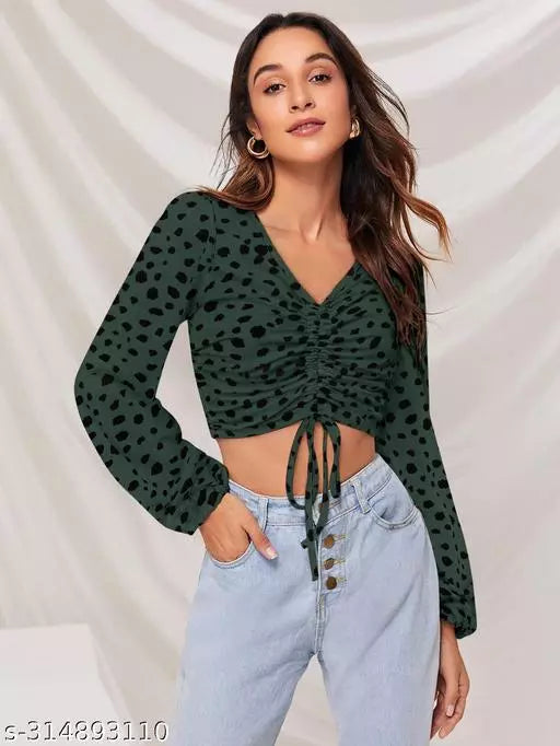 DHUNKI WOMEN'S PRINTED TOP