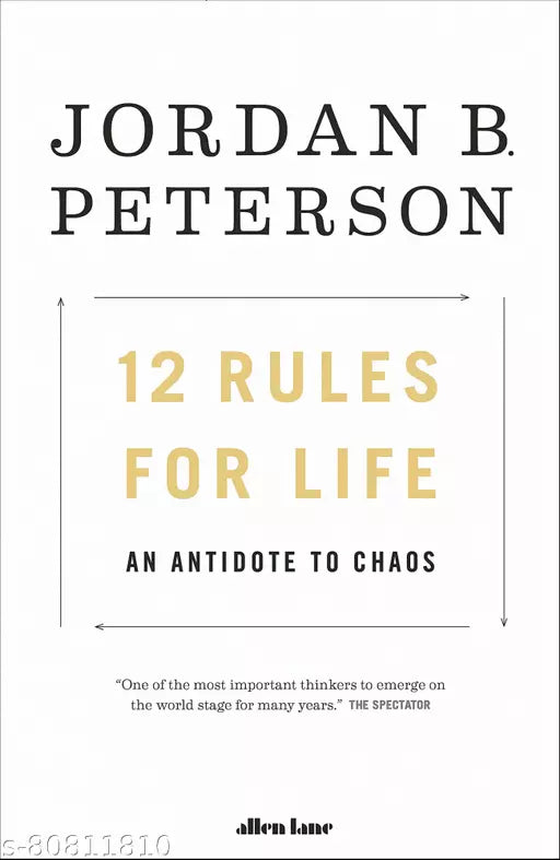 12 Rules for Life (English  Paperback  Jordan B. Peterson )