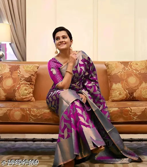 Soft kanjivaram silk Copper Zar