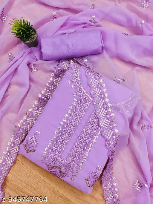 Georgette Dress Material For Womens