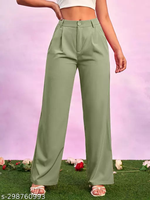 Trendy Fashionista Women Trousers
