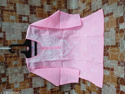 Chikankari Short Tops & Tunics Kurtis.