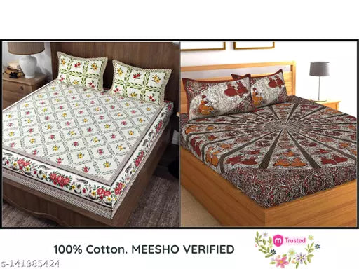 Bedsheet Combo Set Cotton