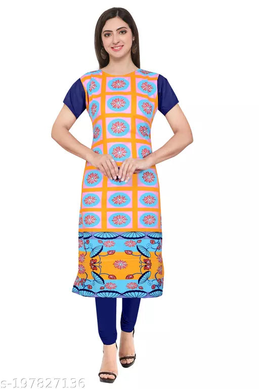 Womens Crepe Kurti