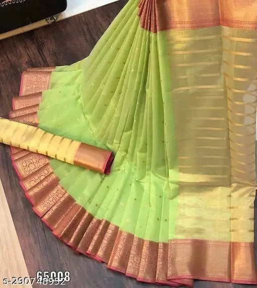 Soft Silk Buti Saree