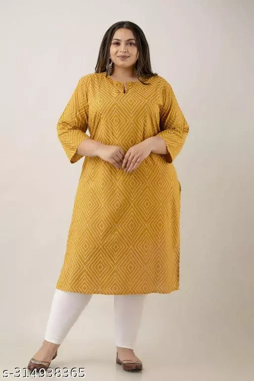 Stylish and Comfortable Plus-Size Kurti for Women