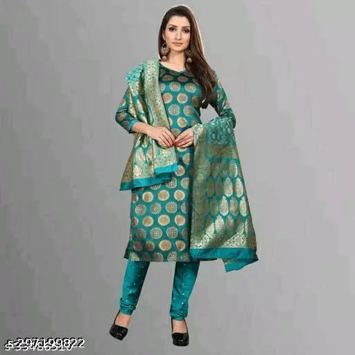SUIT+RAMA SARKARI-RAMA BUTTI-RAMA GOLA TOP