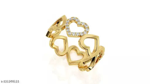 Enchanted Garden: Floral Gemstone Women's Ring for Grils