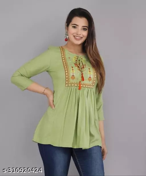 NEW MODEL TOP LEMON GREEN 77