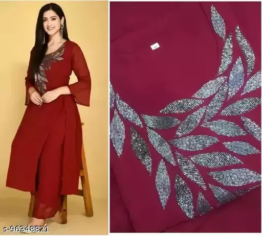 kesari_red_$$ Kurta Sets