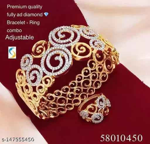 Elite Beautiful Bracelet & Ring combo