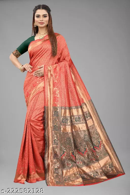 BANARASI SILK SAREE BY VAIDIK ETHNIC