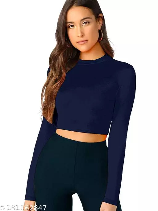 Nevy Blue Tshirt For Woman