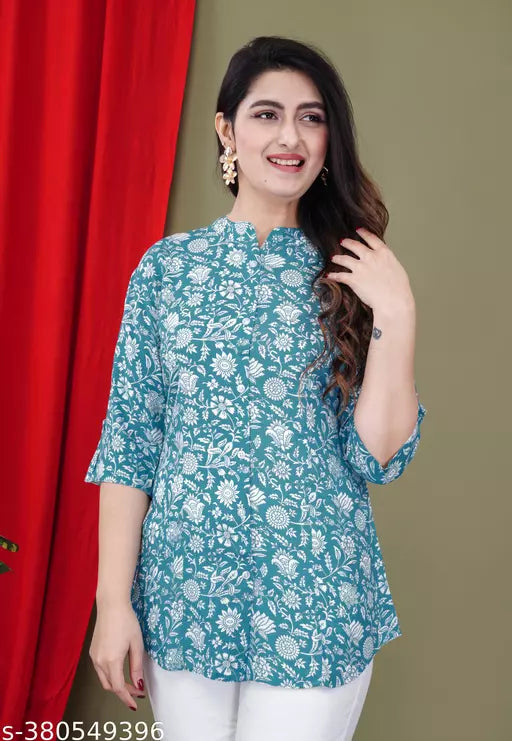Fancy Stylish Comfortable belt Kansai dress For Women & Girls Knee Length frock Dresses Women Dress Frock_Top Kurti_Top