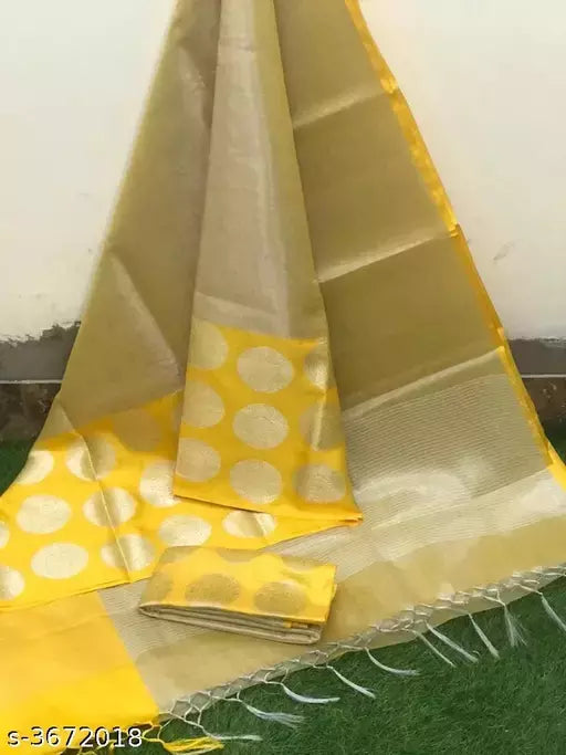 Banarasi Linen Tissue Silk Saree