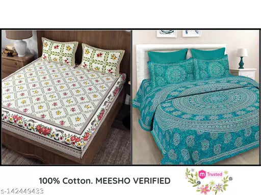 Bedsheet Combo Set Cotton