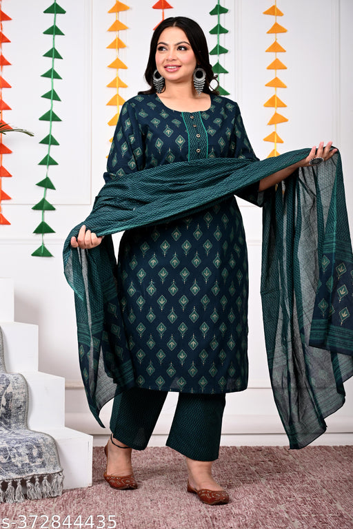 Swasti Woman Kurta set- Cotton kurta set