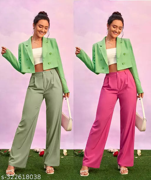 Trendy Graceful Women Women Trousers