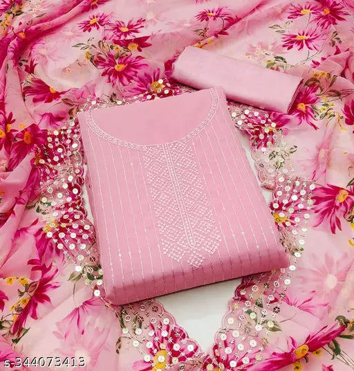 Georgette dress material for womens
