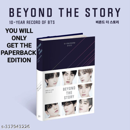 Beyond the Story: 10 YEARS RECORD OF BTS (BTS & Myeongseok kang) PAPERBACK EDITION