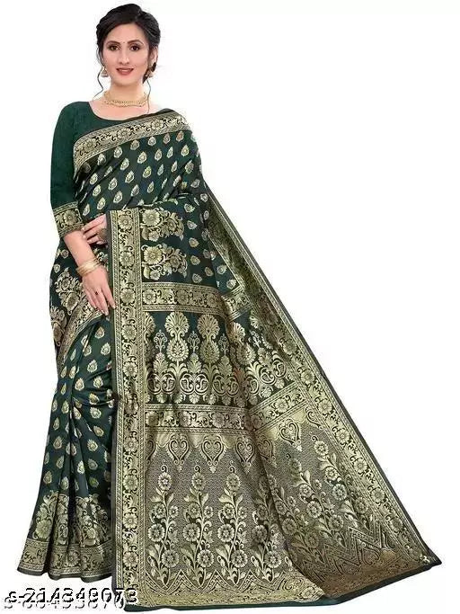 Present the Amazing Stylish Self Design Saree