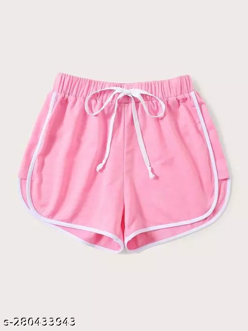 Vivient Women Pink Shorts