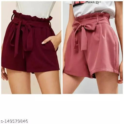 Shorts Combo For Girls & Women