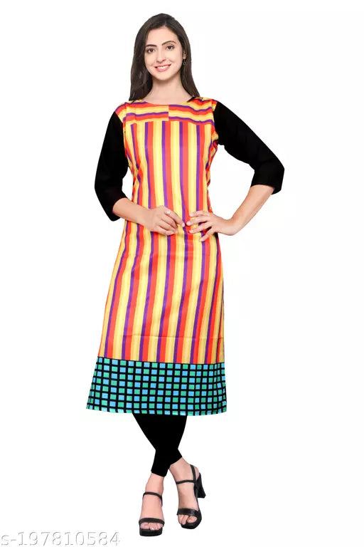 Womens Crepe Kurti