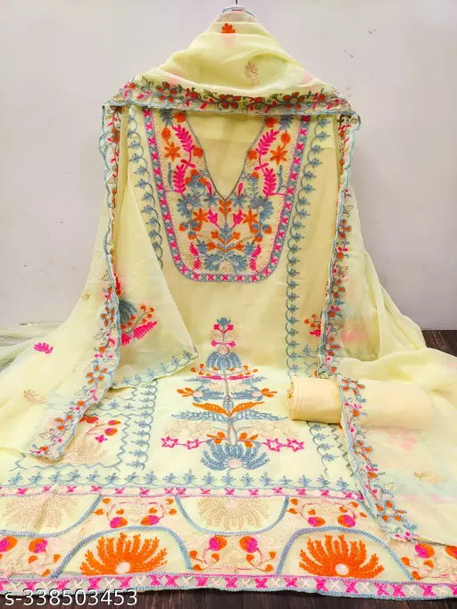 Georgette dress material for womens