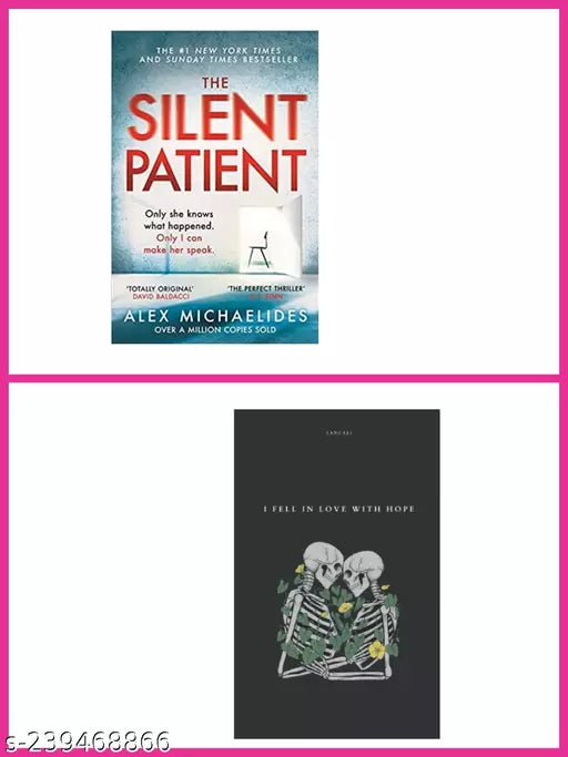 SILENT PATIENT + I FELL IN LOVE WITH HOPE