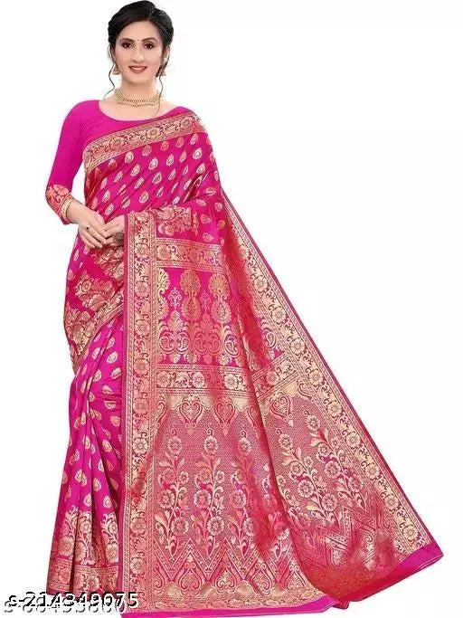 Present the Amazing Stylish Self Design Saree