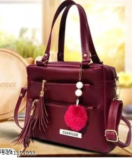 hr collecton 2 Flower Stylish Handbag For Women And Girls