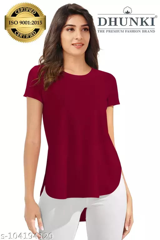 DHUNKI women Simple Look Top