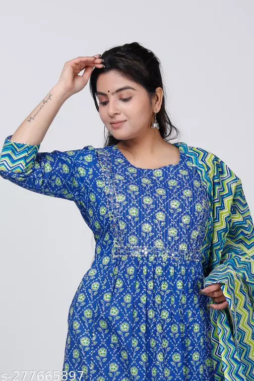 Adrika Voguish Women Dupatta Sets