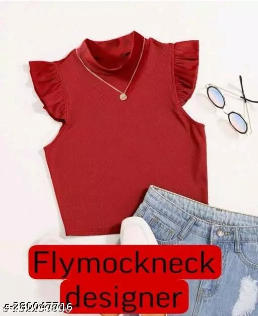 stylish designer frill baju top