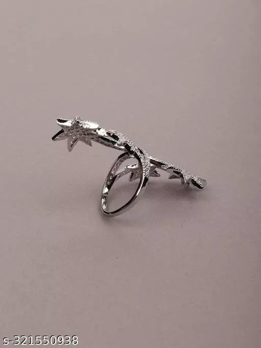 Chic Elegance: Adjustable Artificial Rings Collection for Women & Girls - Affordable Luxury in Every Design