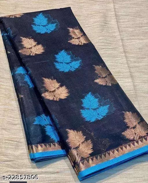 Cotton Silk Floral Saree