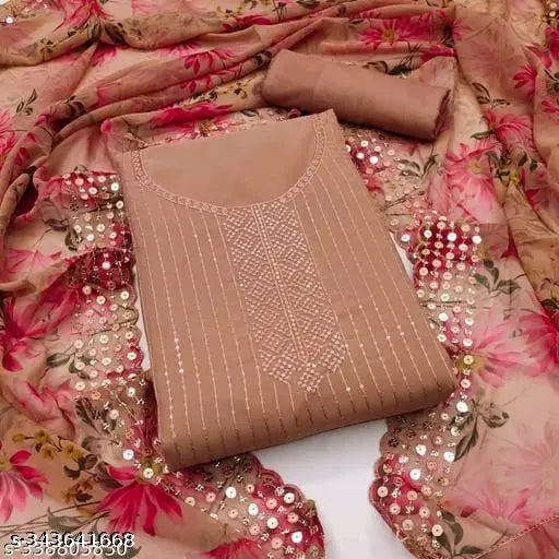 Georgette dress material for womens