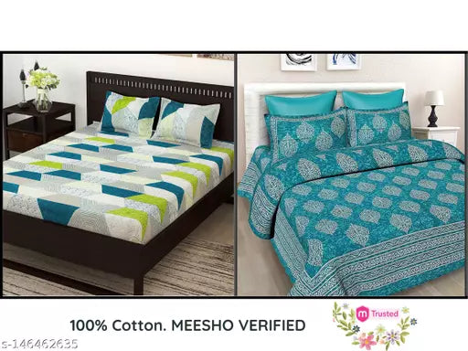 Bedsheet Combo Set Cotton