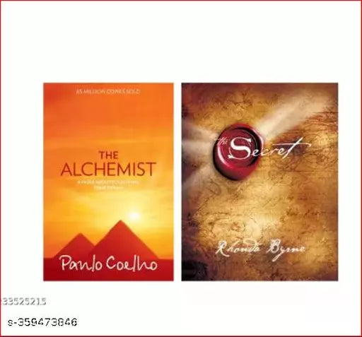 THE ALCHEMIST BY PAULO COELHO+ THE SECRET BY RHONDA BYRNE