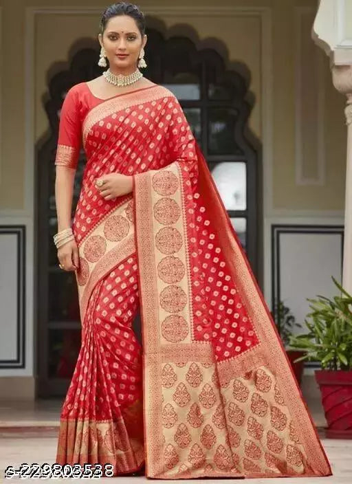 Present the Amazing Stylish Self Design Saree