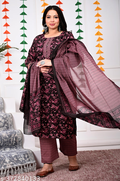 Swasti Woman Kurta set- Cotton kurta set